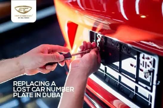 Lost Car Plate Number Dubai