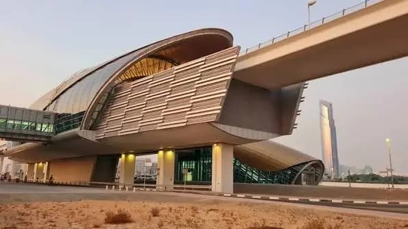 Al Nahda Metro Station Dubai